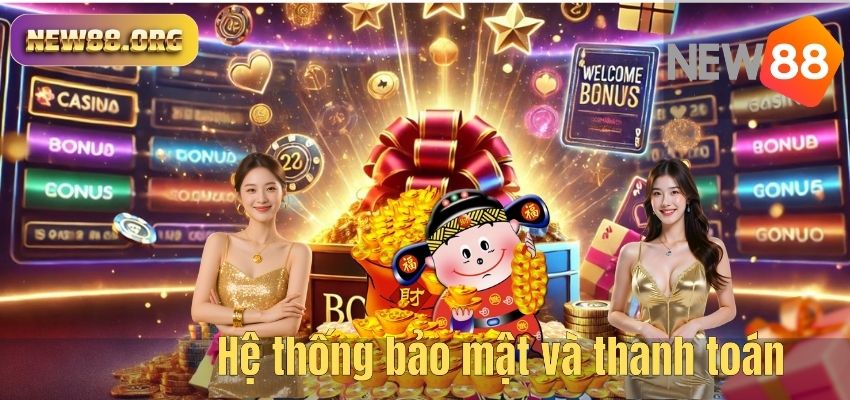NEW88 Có Lừa Đảo Không? Giải Đáp Thắc Mắc Của Nhiều Người Chơi Hệ thống bảo mật và thanh toán