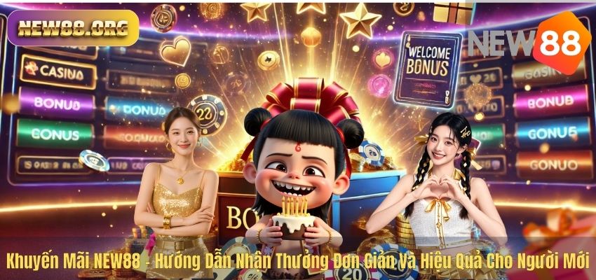 KHUYẾN MÃI Khuyến Mãi NEW88 – Hướng Dẫn Nhận Thưởng Đơn Giản Và Hiệu Quả Cho Người Mới